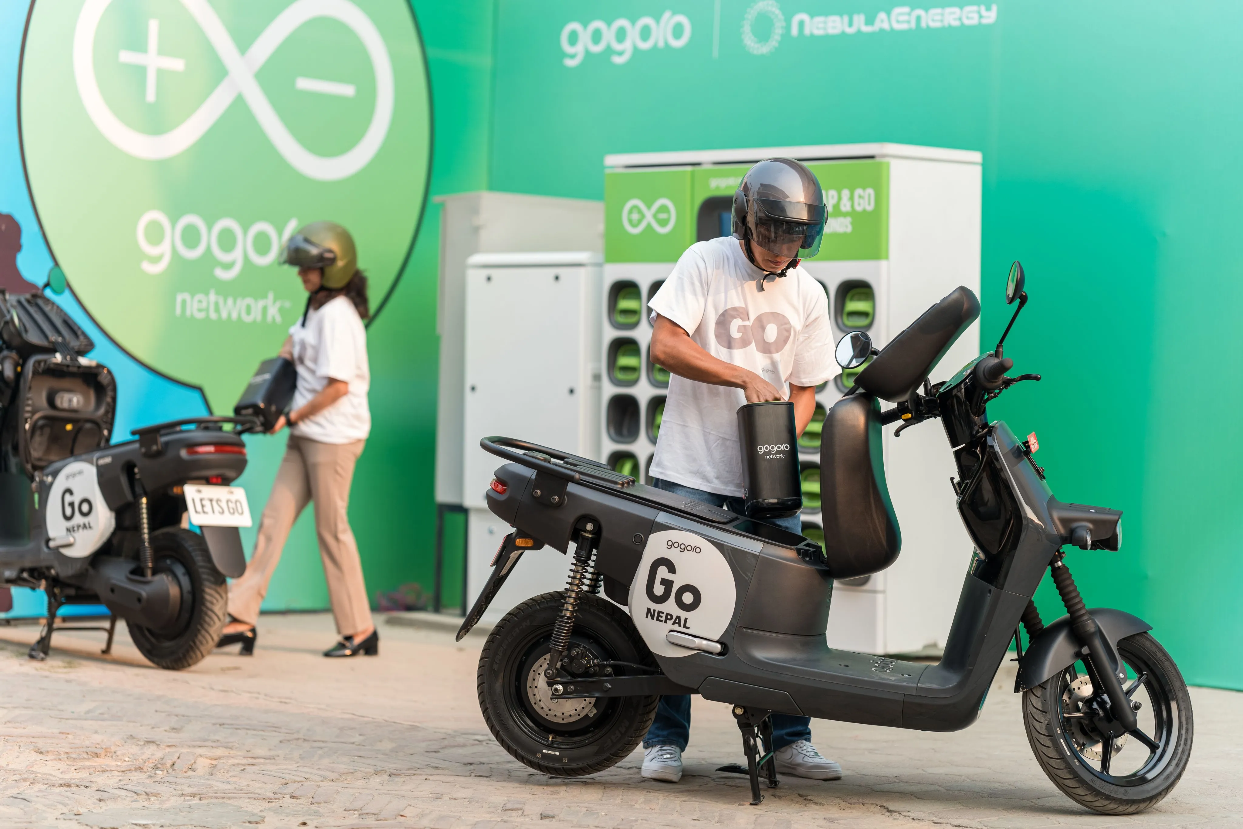 Gogoro battery swapping stations in kathmandu