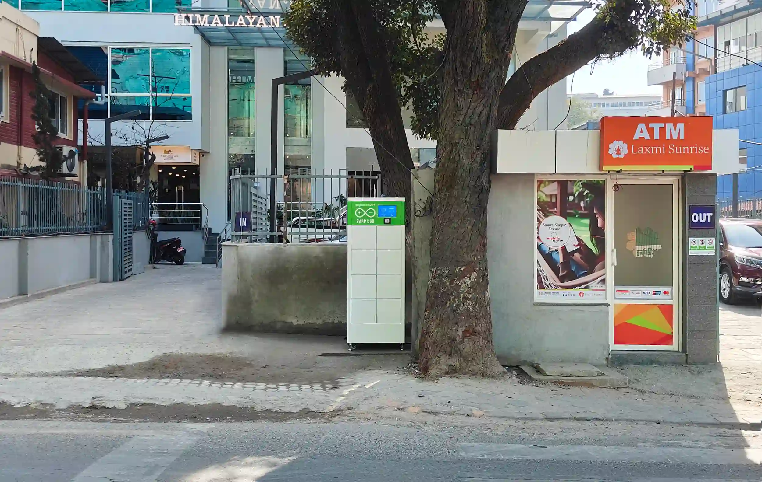 Gogoro battery swap stations in kathmandu